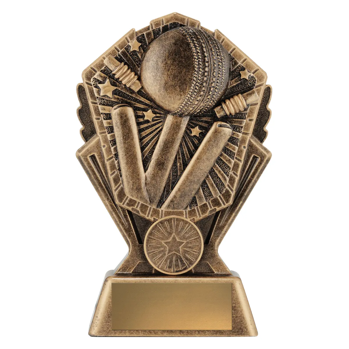 cr140a-gold Gold cosmos - cricket with resin construction
