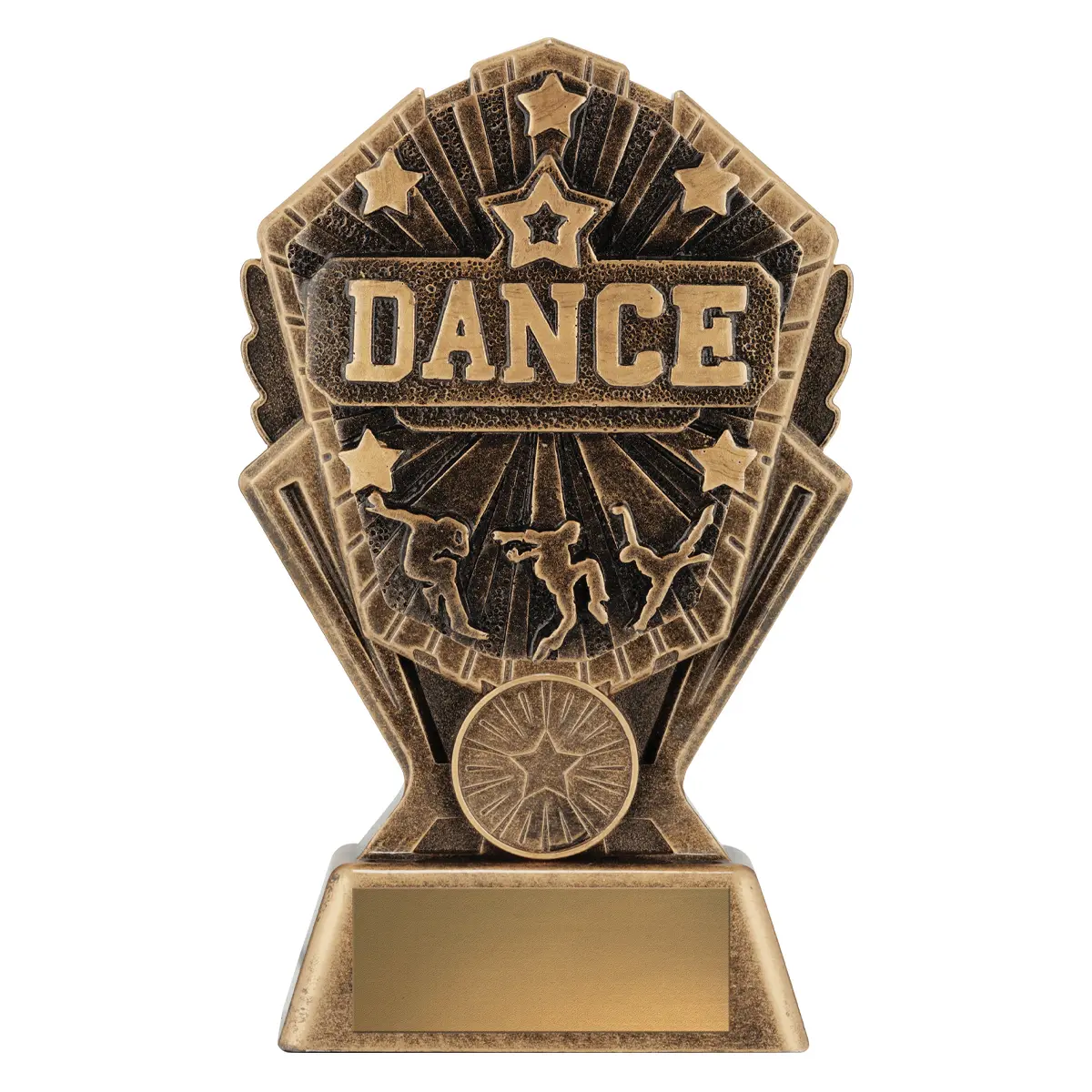 Gold cosmos - dance with resin construction