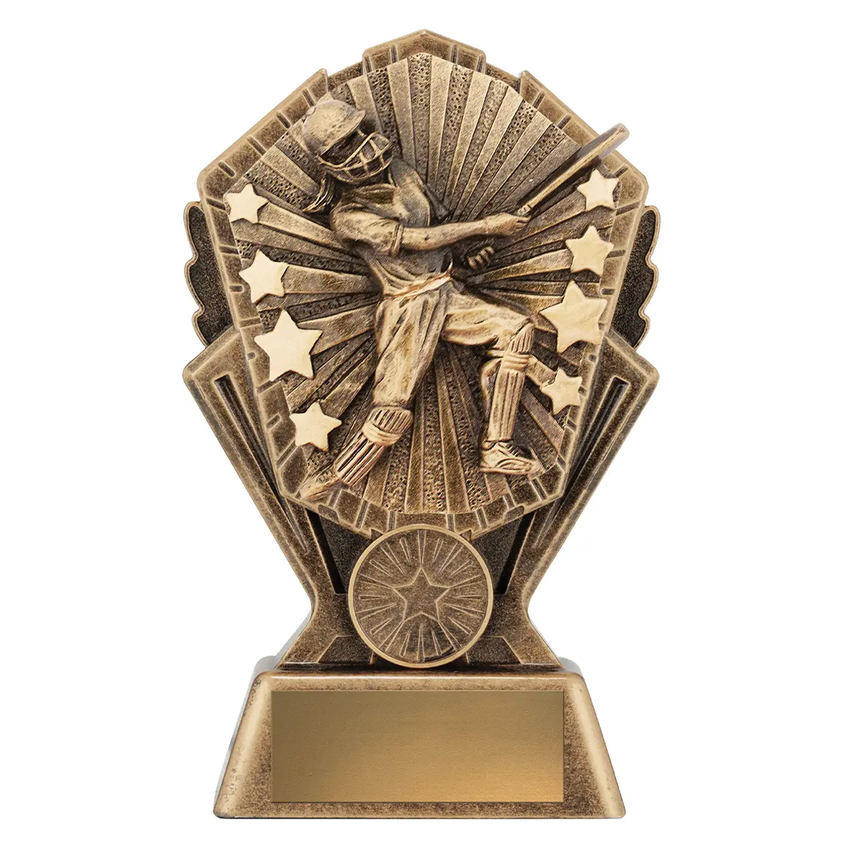 cr116a-gold Gold cosmos - female batting with resin construction