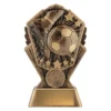 cr104a-gold Gold cosmos - football with resin construction
