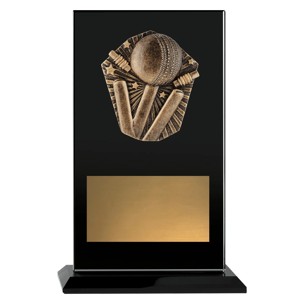 ckg240a-black Black cosmos glass - cricket with glass construction