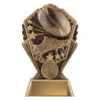 cr139a-gold Gold cosmos - rugby with resin construction