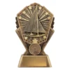 cr196a-gold Gold cosmos - sailing with resin construction