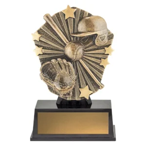 Gold cosmos super mini - baseball with plastic construction