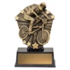 csm07-gold Gold cosmos super mini - bmx with plastic construction