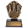 csm78-gold Gold cosmos super mini - chess with plastic construction