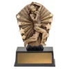 csm15-gold Gold cosmos super mini - female bowling with plastic construction