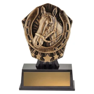 Gold cosmos super mini - horse with plastic construction