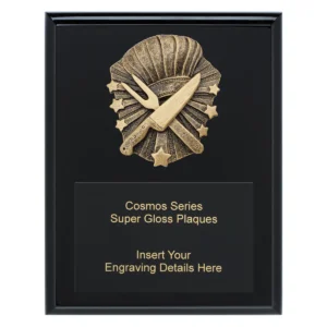 Black cosmos super plaque - cooking with timber construction