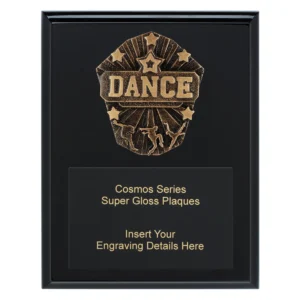 Black cosmos super plaque - dance with timber construction