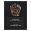 crk721a-black Black cosmos super plaque - music with timber construction