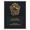 crk730a-black Black cosmos super plaque - swim with timber construction