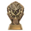 cr148a-gold Gold cosmos - wooden spoon with resin construction