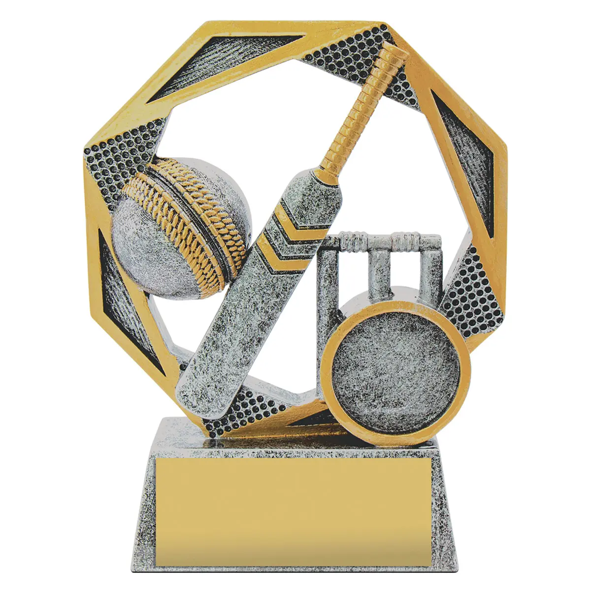 a2440a-silver Silver cricket helm with resin construction