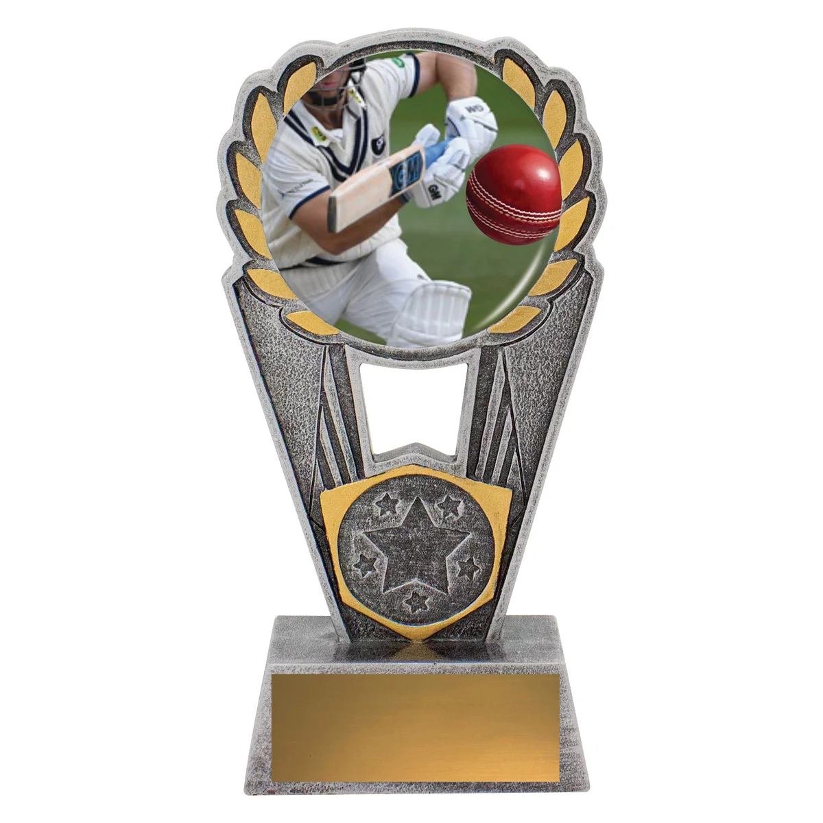 psc402a-silver Silver cricket polaris - batting with resin construction