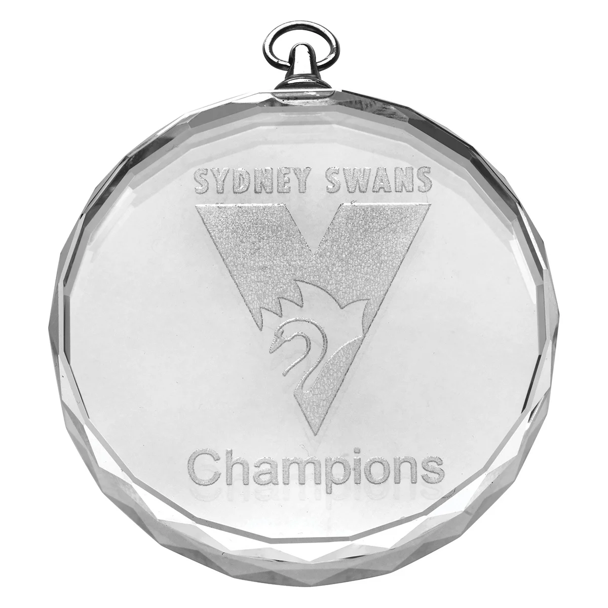 cm960 Crystal medal with crystal construction