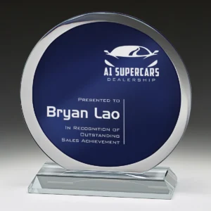Blue crystal memory with crystal construction