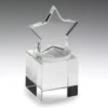 Crystal mini star with crystal construction