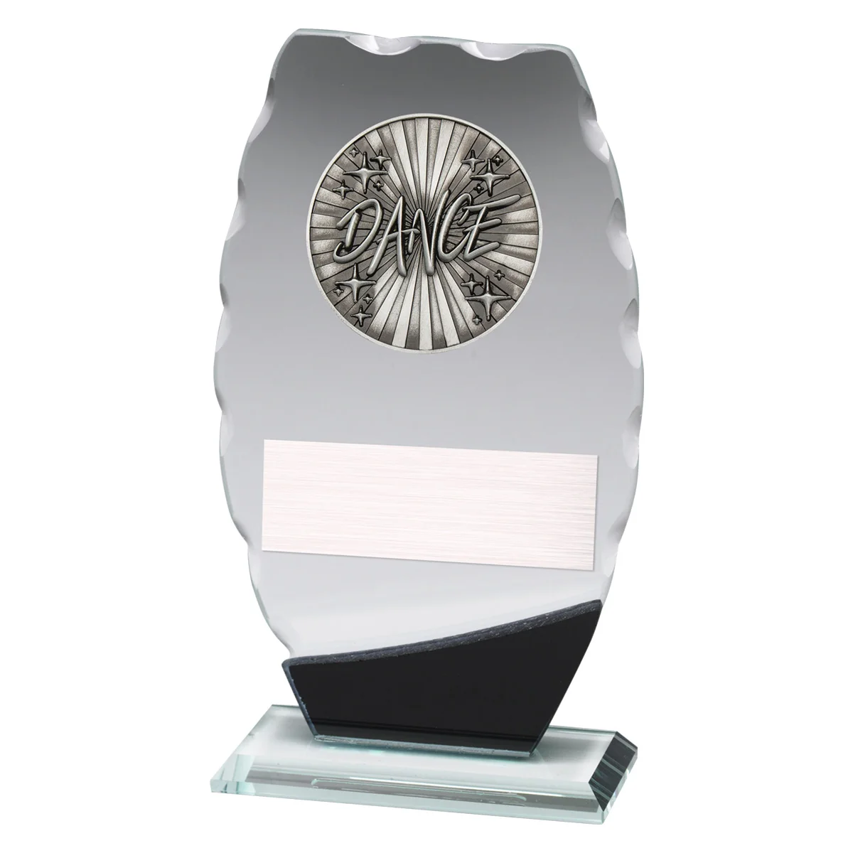 wm795a Dance clipped oval with glass construction