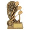 11275a-gold Gold darts epic with resin construction