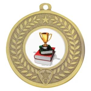 Gold distinction - academic with metal construction