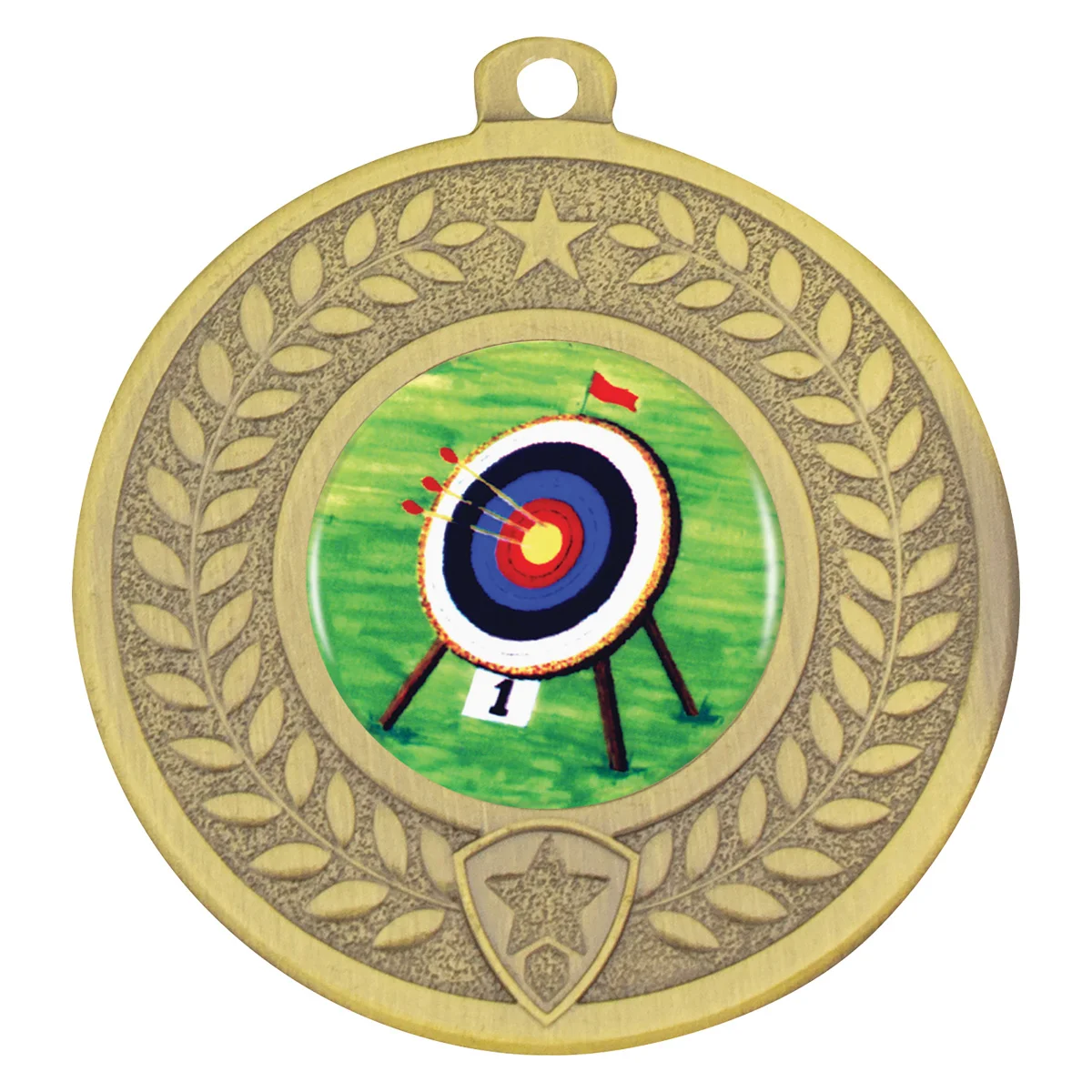 dmk9g-gold Gold distinction - archery with metal construction