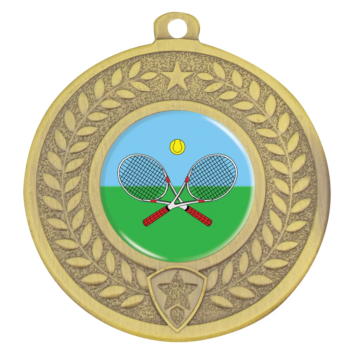 dmk172g-gold Gold distinction - cross racquets with metal construction