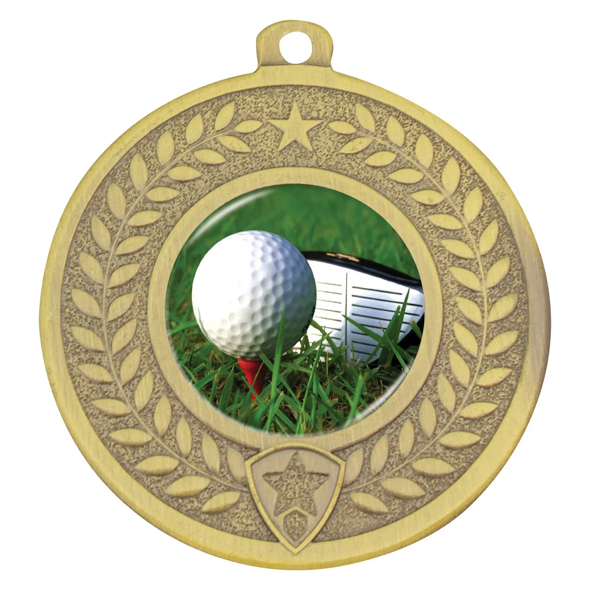 dmc171g-gold Gold distinction - golf with metal construction
