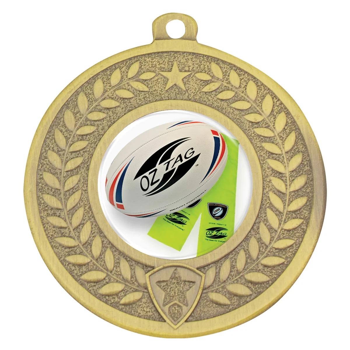 dmc422g-gold Gold distinction - tag with metal construction