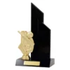 s5368-black Black double wing with plastic / timber construction