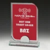 gm146m-red-grey-bg Red dovetail glass red with glass / metal construction