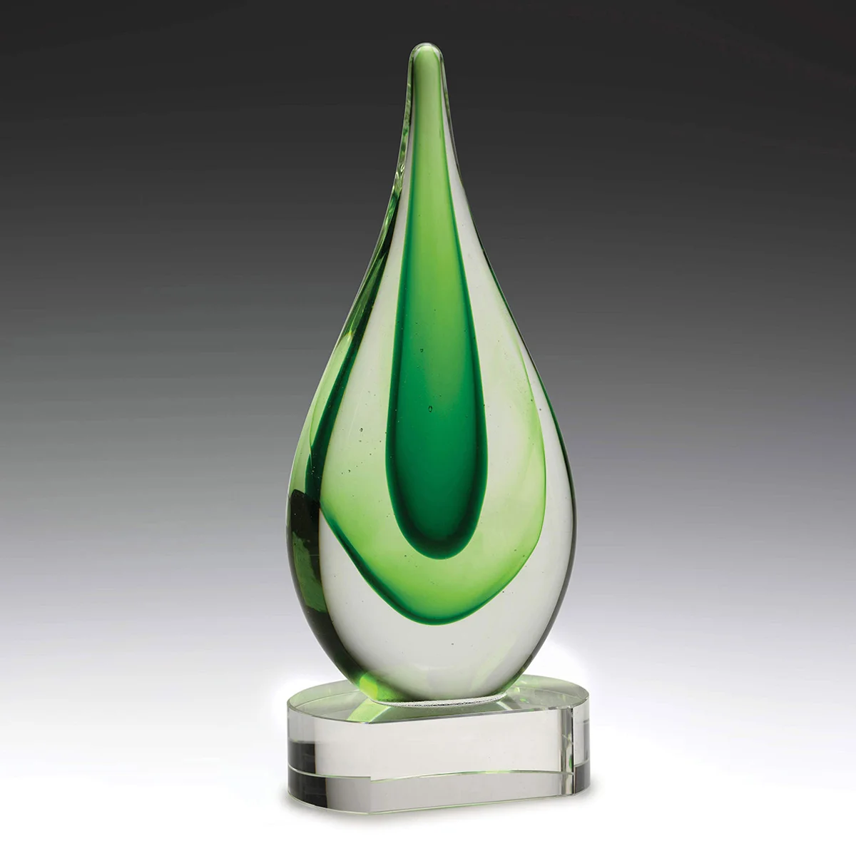 ag310-green-grey-bg Green earth with glass construction
