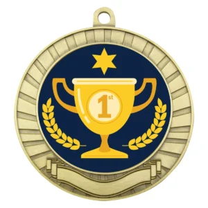 Gold eco scroll - 1st place with metal construction