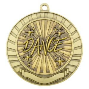 Gold eco scroll - dance with metal construction
