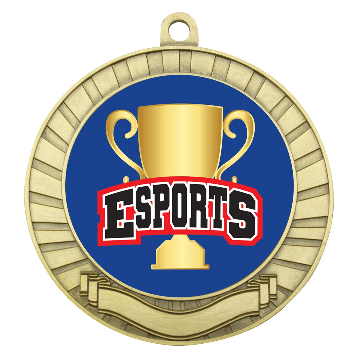 ase233g-gold Gold eco scroll - esports with metal construction