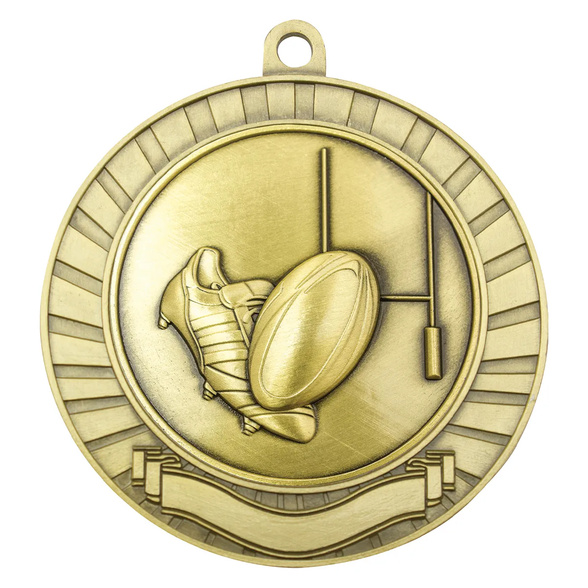 mmy213g-gold Gold eco scroll with metal construction