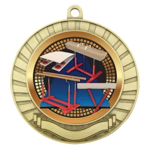 Gold eco scroll - gymnastics with metal construction