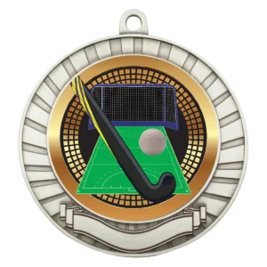 Silver eco scroll - hockey with metal construction