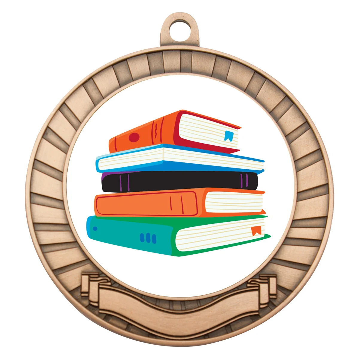 ase223b-bronze Bronze eco scroll - literature with metal construction
