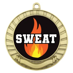 Gold eco scroll - sweat training with metal construction
