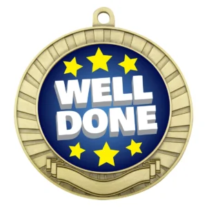 Gold eco scroll - well done with metal construction