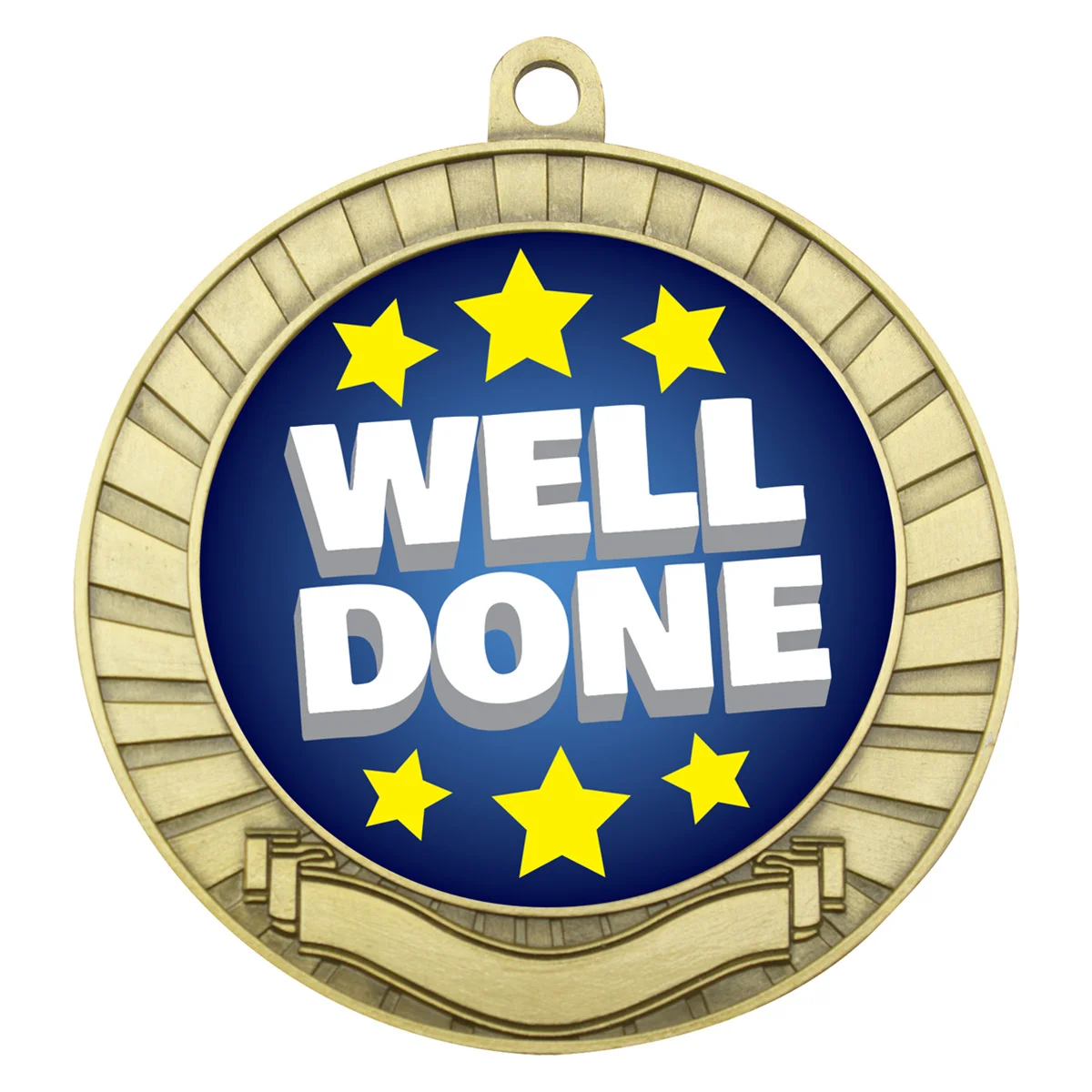 Gold eco scroll - well done with metal construction