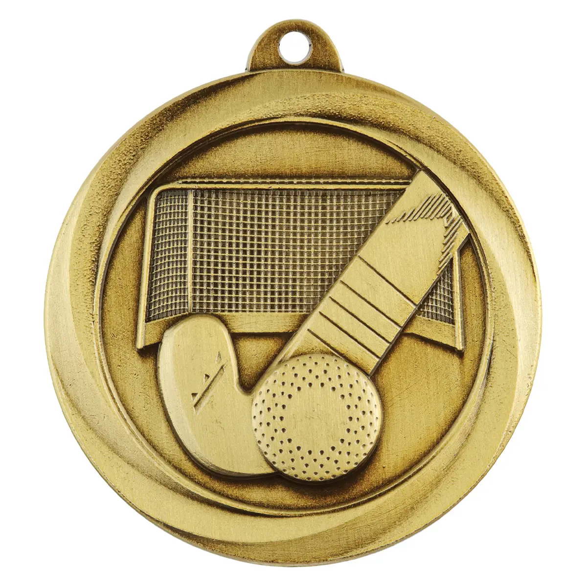 Gold econo hockey with metal construction