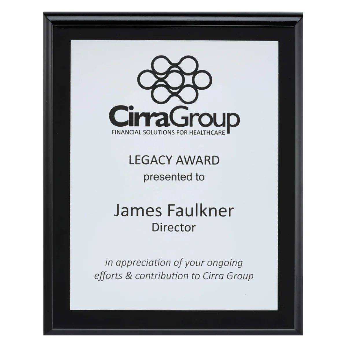 spk-bs-6-black Black engraved plaques - brushed silver with timber construction