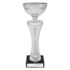 cup150a-silver Silver equity cup with plastic / metal / marble construction
