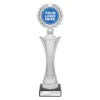x557b-silver Silver equity logo series with plastic / marble construction