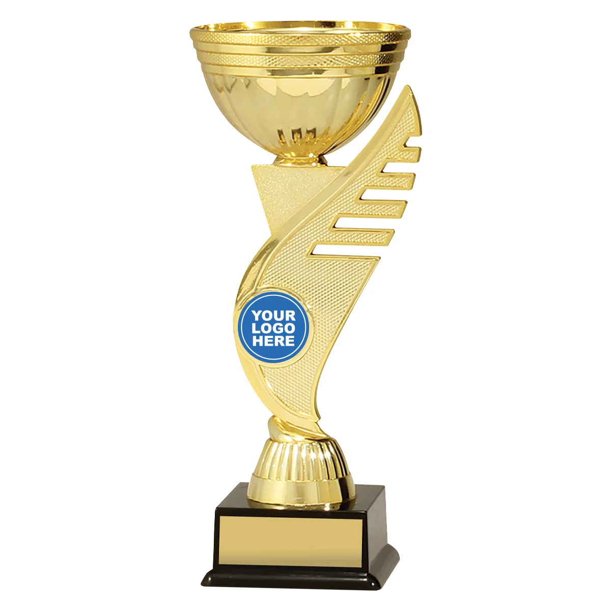 cup05a-gold Gold falcon cup with plastic construction