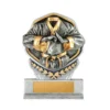 Silver / gold falcon tower-martial arts with res / ilient construction