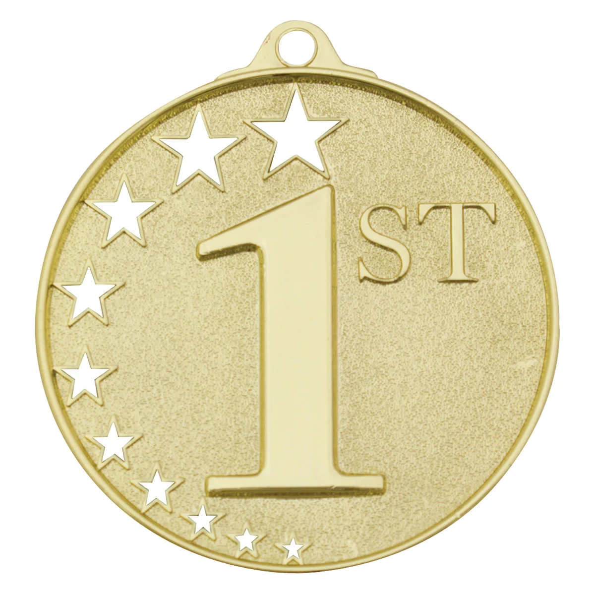 mh951g-gold Gold first place stars with metal construction