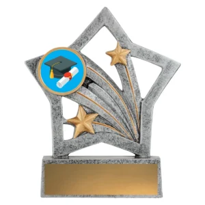 Silver flash - graduate with resin construction